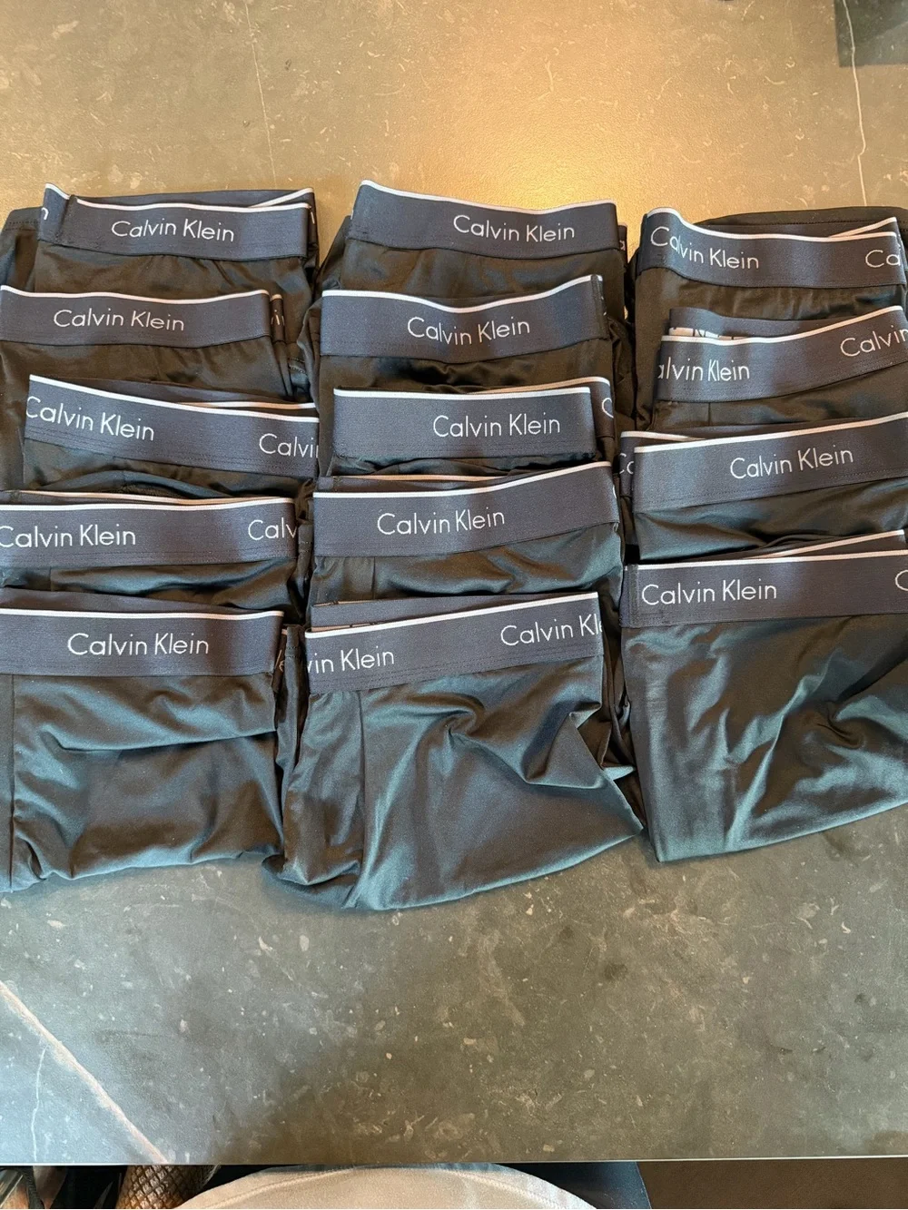 NEW (WOT) Calvin Klein Men’s Black Modal Boxer Briefs - 14 Pack